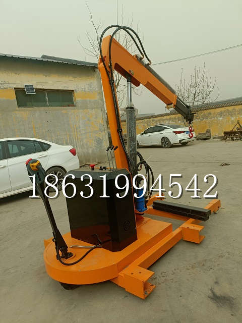 元朗区自卸车厢随车吊 自制轮式四不像起重机 四驱平板吊 5吨 贵盛